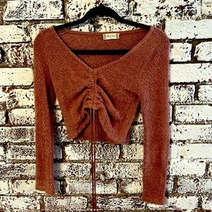 Altered state cropped sweater shirt!